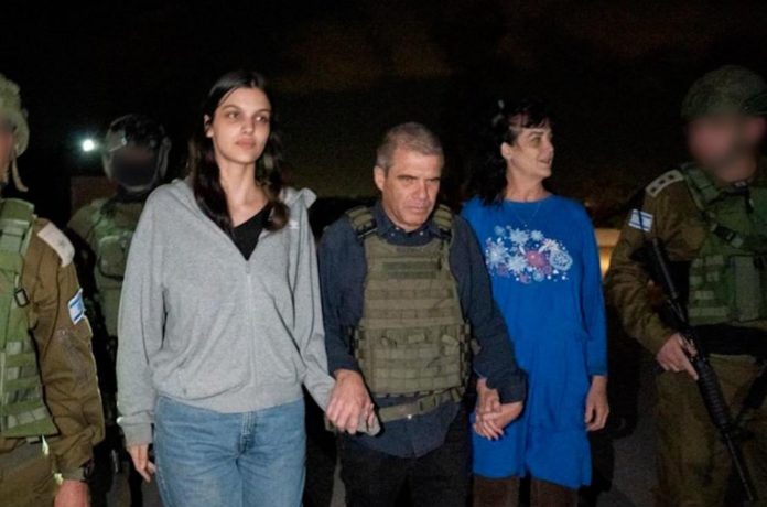 Hamas liberó un tercer grupo de rehenes