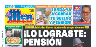 Portada Diario El Men (04/11/2023)