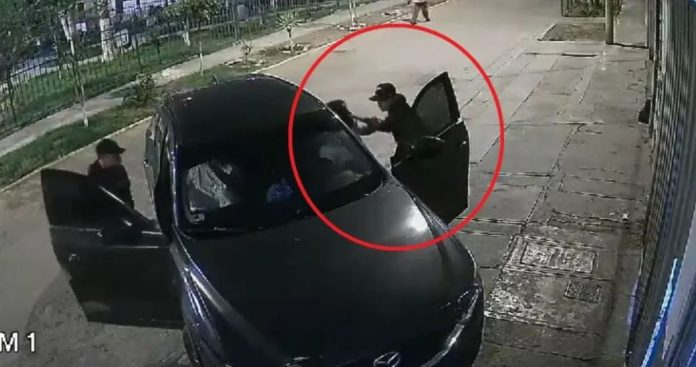 Pistola en mano roban 5 mil soles a empresario