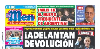Portada Diario El Men (20/11/2023)