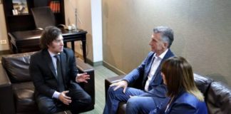El electo presidente argentino Javier Milei le agradeció el apoyo sin condicionamientos que hicieron Mauricio Macri y Patricia Bullrich