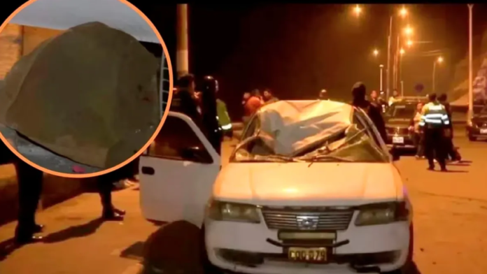 Roca del acantilado de la Costa Verde cae y asesina a una mujer