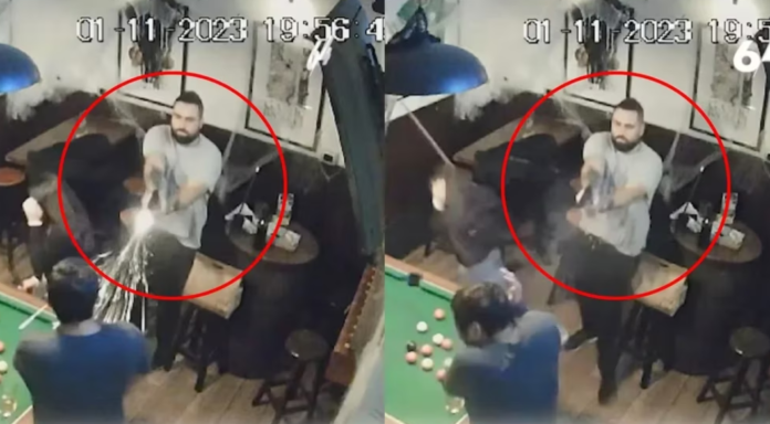 Sujeto atacó a balazos a otro hombre en bar de Miraflores