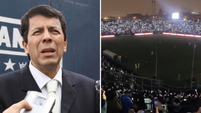 Directivo de Alianza Lima da explicaciones por el apagón en Matute