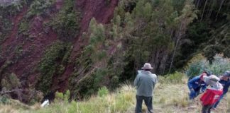 Cusco: Vuelco de miniván deja un muerto y cinco heridos