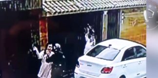 Arrojan carteras para evitar robo