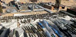 Israel descubre otro depósito terrorista