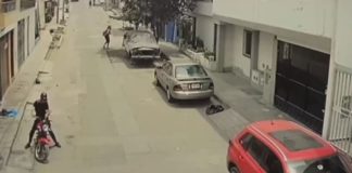 La asaltan y se desmaya
