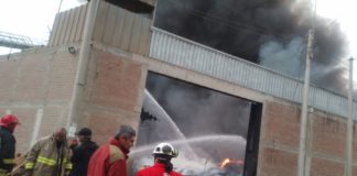 Sancionarán a empresa por incendio en Lurín