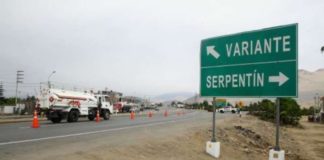 Serpentín de Pasamayo