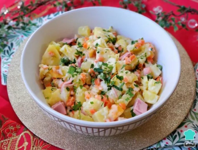 ensalada navideña peruana