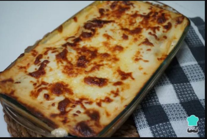lasaña de carne y verduras