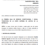 Ley 1.- Trabajadores del régimen laboral público del D.L. 276 al pasar a la cesantía dentro del régimen 20530 y convertirse en pensionistas tienen derecho a percibir el Subsidio de Fallecimiento y el Subsidio por Gastos de Sepelio en función de la Remuneración Total o Pensión Total. Así lo ha ordenado el TC y la Corte Suprema en Casaciones