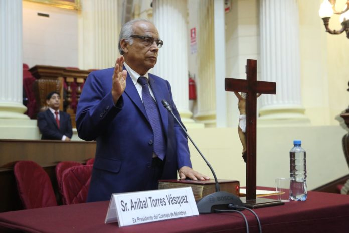Subcomisión aprueba denuncia que inhabilita por 10 años a Aníbal Torres