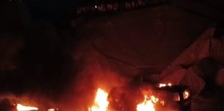 Ómnibus con más de 60 pasajeros se incendia cuando se dirigía a Chiclayo en Huaral