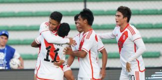 Perú venció 1-0 a Chile en el Preolímpico Sub-23 Perú venció 1-0 a Chile en el Preolímpico Sub-23