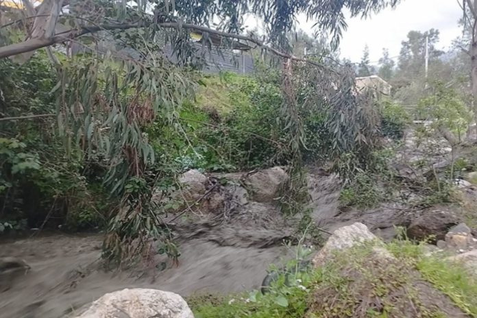 COER Áncash reporta aumento de caudal del río Casca por lluvias COER Áncash reporta aumento de caudal del río Casca por lluvias