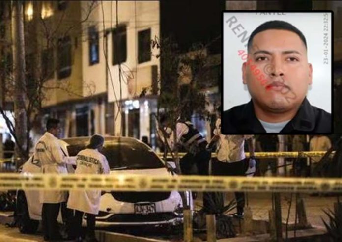 Acribillan a suboficial dentro de su vehículo