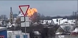 Avión ruso se estrella con 65 prisioneros ucranianos