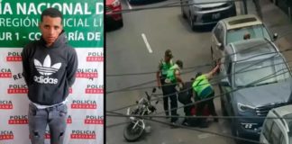 Capturan a delincuente disfrazado de delivery