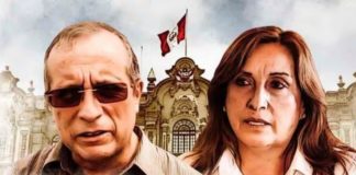 Dina Boluarte y su hermano Nicanor Boluarte