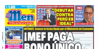 Portada Diario El Men (26/01/2024)