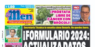 Portada Diario El Men (05/01/2024)