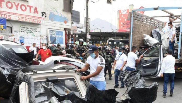 Incautan autopartes robadas por 600 mil soles