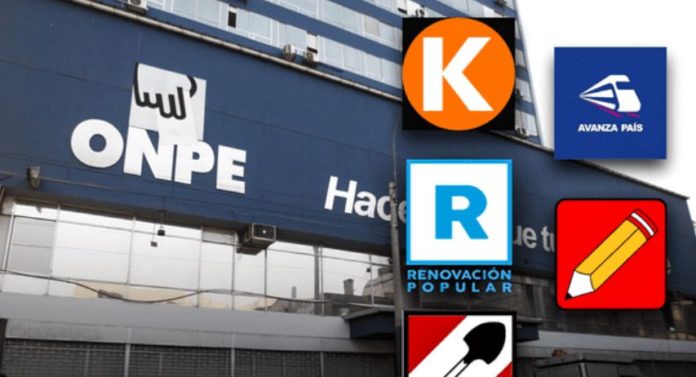 ONPE aprueba financiar a 10 partidos