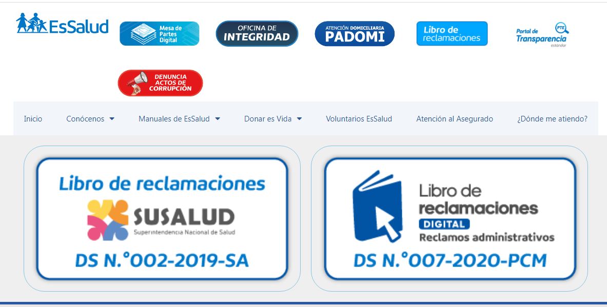 Reclamos EsSalud