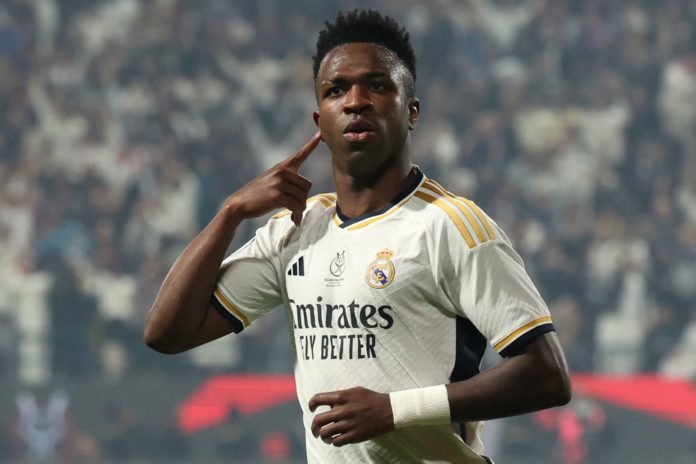 Vinicius Junior abrió el marcador en el minuto 7