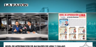 Nivel de aprobación de los alcaldes de Lima y Callao