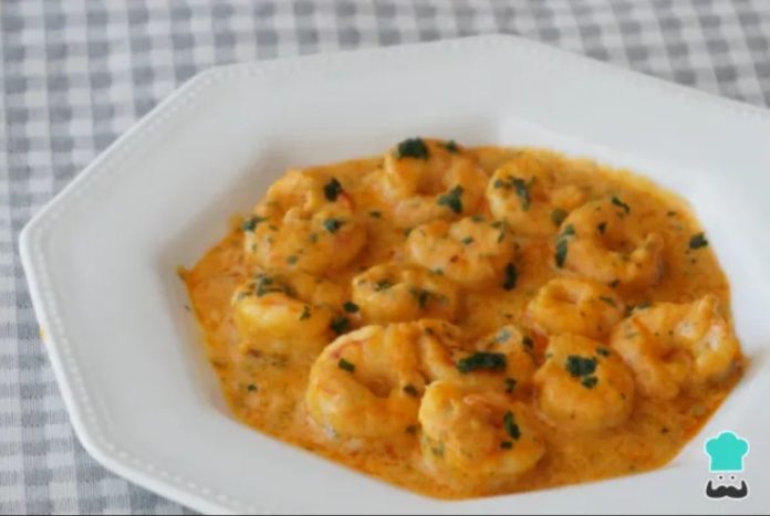 langostinos al curry