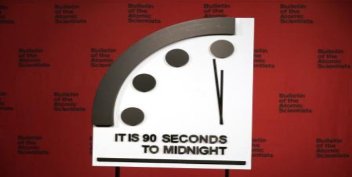Reloj del Apocalipsis: 90 Segundos para la Medianoche
