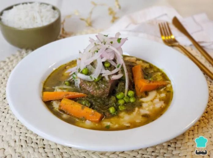 seco  de res con sus frejoles