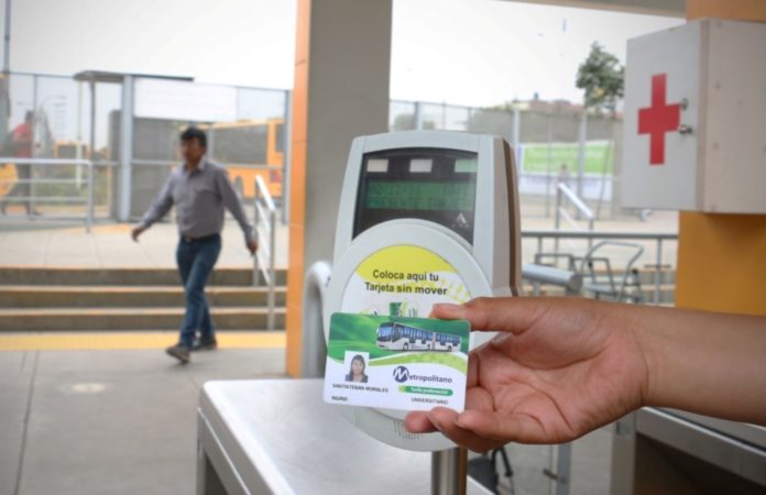 Desde hoy el costo del medio pasaje del Metropolitano aumentará