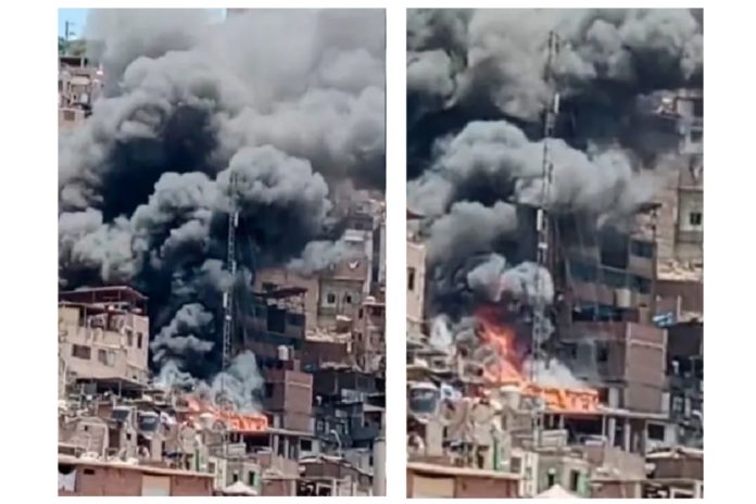 Cinco viviendas en El Agustino resultan afectadas por un incendio