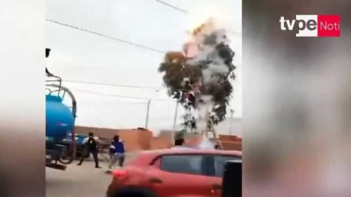 Descarga eléctrica durante yunza en Ancón deja un fallecido y 4 heridos Descarga eléctrica durante yunza en Ancón deja un fallecido y 4 heridos