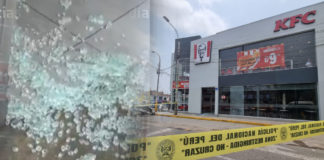 Atentan contra pareja en el KFC de Comas Atentan contra pareja en el KFC de Comas