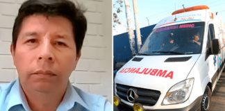 Castillo se descompensó y fue llevado a hospital