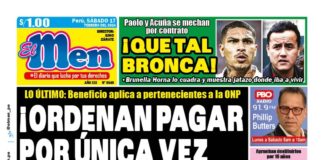 Portada Diario El Men (17/02/2024)