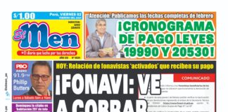 Portada Diario El Men (02/02/2024) Portada Diario El Men (02/02/2024)