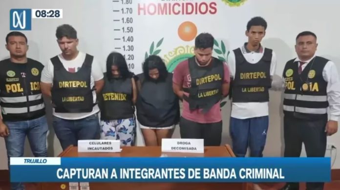Miembros de banda criminal son detenidos quemar a un hombre