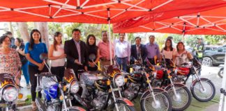 Pachacámac más seguro con donación de motos Pachacámac más seguro con donación de motos