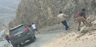 Pasamayo: derrumbe de rocas bloqueó la vía tras sismo en Huaral