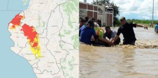 Piura: 100 familias afectadas por desborde del río El Carrizal