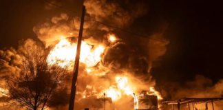 Rusia lanzó 45 drones sobre Ucrania Rusia lanzó 45 drones sobre Ucrania