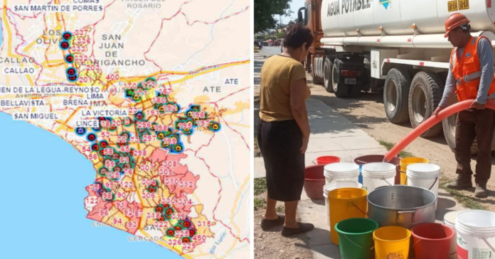 Sedapal: corte de agua en Lima este 7 y 8 de febrero