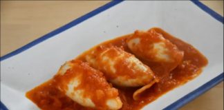 calamares rellenos de carne