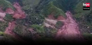 Tres personas desaparecidas en Pariahuanca tras huaico en Huancayo